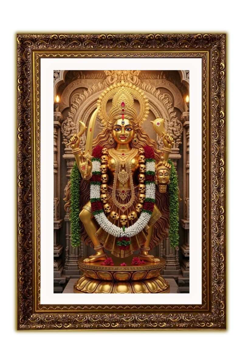 Vertical16X24 Inches Frame Big Photo Frame - 20x28 Inches For Home,Temple & Office Decoration (F10880)
