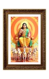 Vertical16X24 Inches Frame Big Photo Frame - 20x28 Inches For Home,Temple & Office Decoration (F10916)
