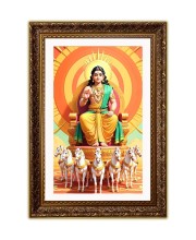 Vertical16X24 Inches Frame Big Photo Frame - 20x28 Inches For Home,Temple & Office Decoration (F10916)