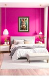 Cartoon Rabbit Big Photo Frame - 20x28 Inches For Home,Temple & Office Decoration (F10704)