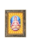 Sant Dnyaneshwar Spiritual Guru Digital Photo In Designer Frame, Size 14x18 Inch | Hindu Religious Picture For Home Temple, Office & Gift | Wall Art & Pooja Decor (F10427)