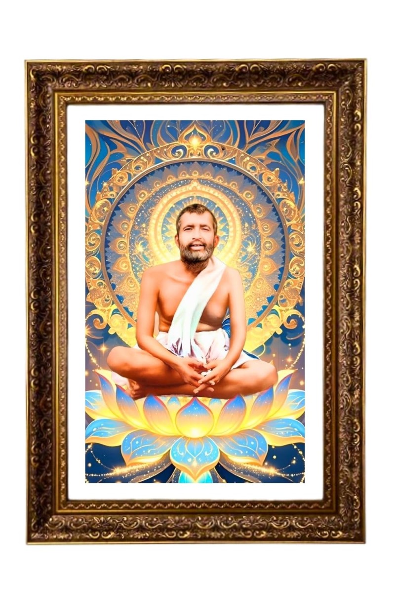 Vertical16X24 Inches Frame Big Photo Frame - 20x28 Inches For Home,Temple & Office Decoration (F11132)