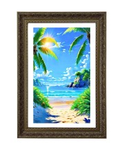 Vertical16X24 Inches Frame Big Photo Frame - 20x28 Inches For Home,Temple & Office Decoration (F10859)