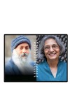 Acharya Rajneesh (Oshoo) &Maa Anand Sheela Laminated Photo - 7x9 Inches, Divine Blessings For Home & Office And Temple Decoration (F16175)