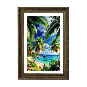 Vertical16X24 Inches Frame Big Photo Frame - 20x28 Inches For Home,Temple & Office Decoration (F10866)