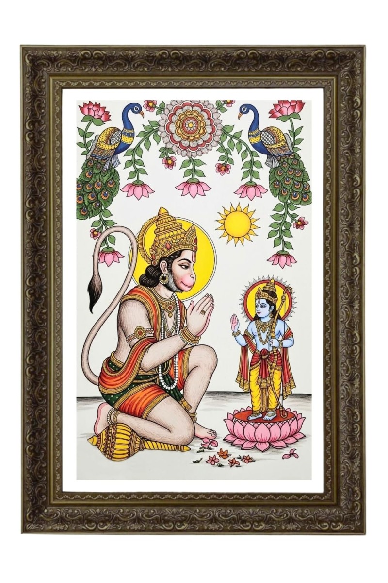 Vertical16X24 Inches Frame Big Photo Frame - 20x28 Inches For Home,Temple & Office Decoration (F11103)