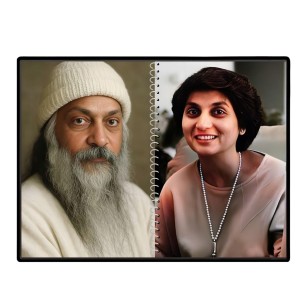 Acharya Rajneesh (Oshoo) &Maa Anand Sheela Laminated Photo - 7x9 Inches, Divine Blessings For Home & Office And Temple Decoration (F16328) Acharya Rajneesh (Oshoo) &Maa Anand Sheela Laminated Photo - 7x9 Inches, Divine Blessings For Home & Office And Temple Decoration (F16328)