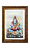 Lord Mahadev Big Photo Frame - 20x28 Inches For Home,Temple & Office Decoration (F11290)