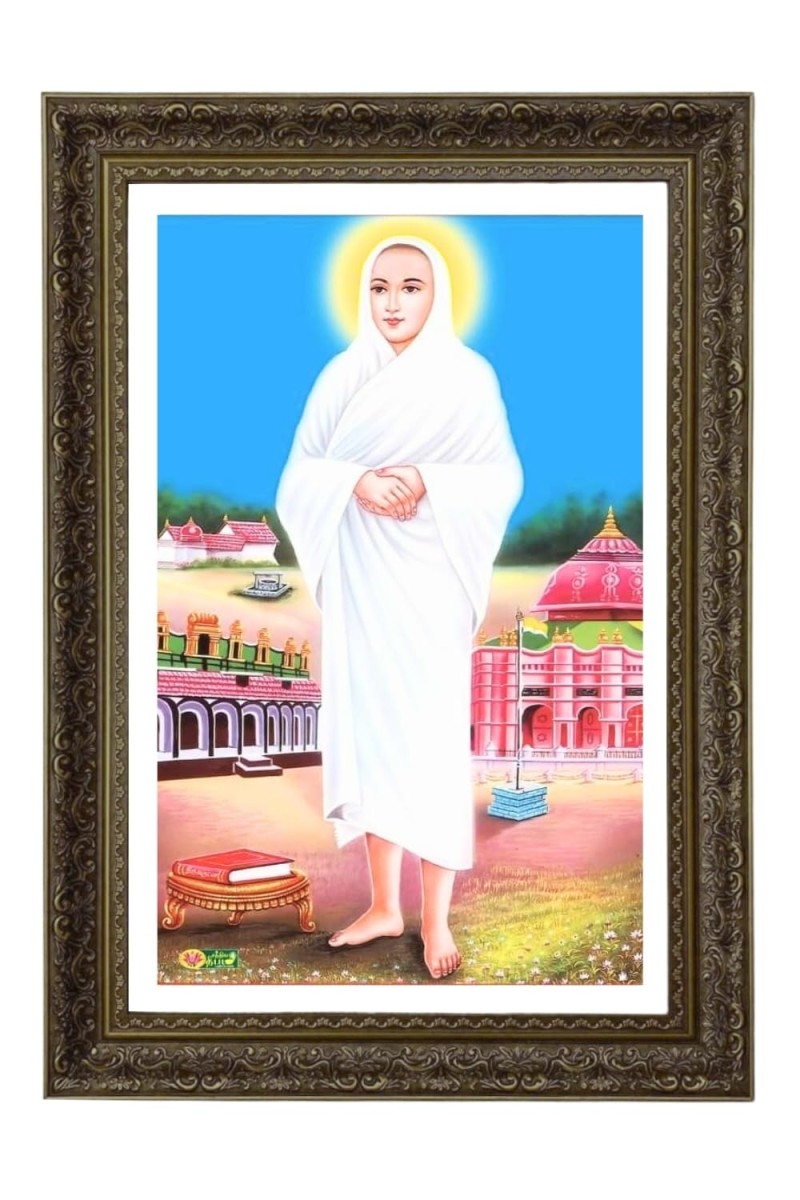 Vertical16X24 Inches Frame Big Photo Frame - 20x28 Inches For Home,Temple & Office Decoration (F11115)