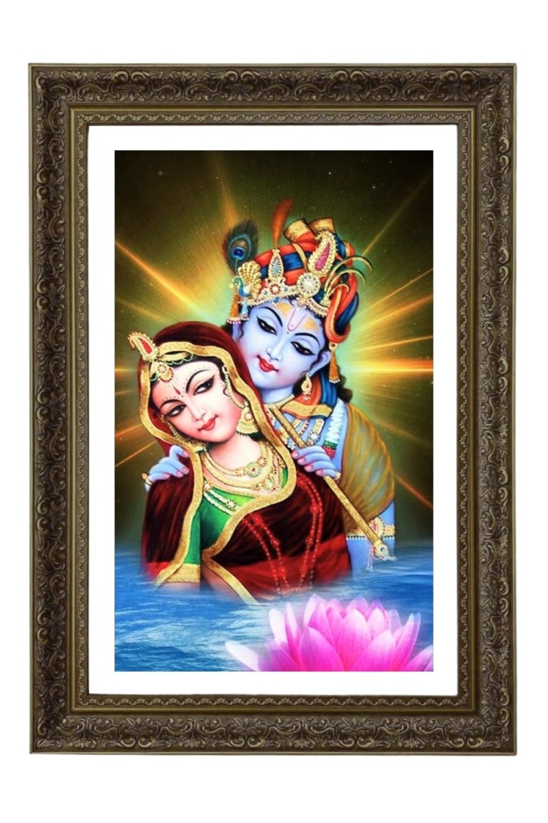 Vertical16X24 Inches Frame Big Photo Frame - 20x28 Inches For Home,Temple & Office Decoration (F10790)