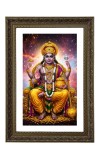 Kubera Big Photo Frame - 20x28 Inches For Home,Temple & Office Decoration (F10657)