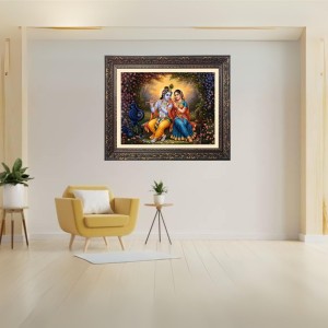 radha and krishna Big Photo Frame - 24x28 Inches for Home,Temple & Office Decoration radha and krishna Big Photo Frame - 24x28 Inches for Home,Temple & Office Decoration