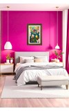 European Robin Big Photo Frame - 20x28 Inches For Home,Temple & Office Decoration (F10698)