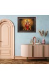 Goddess durga Big Photo Frame - M112-22x26 Inches for Home,Temple & Office Decoration