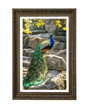 Vertical16X24 Inches Frame Big Photo Frame - 20x28 Inches For Home,Temple & Office Decoration (F11033)