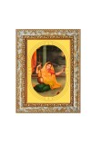 Meera Bai Spiritual Guru Digital Photo In Designer Frame, Size 8x12 Inch | Hindu Religious Picture For Home Temple, Office & Gift | Wall Art & Pooja Decor (F10411)