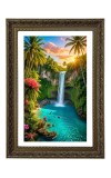 Vertical16X24 Inches Frame Big Photo Frame - 20x28 Inches For Home,Temple & Office Decoration (F10863)