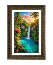 Vertical16X24 Inches Frame Big Photo Frame - 20x28 Inches For Home,Temple & Office Decoration (F10863)