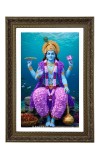Lord Vishnu Big Photo Frame - 20x28 Inches For Home,Temple & Office Decoration (F10710)