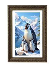 Vertical16X24 Inches Frame Big Photo Frame - 20x28 Inches For Home,Temple & Office Decoration (F10858)