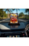 Car Desk/Table Top Lord Shankar Wooden Photo Stand â€“ 3x4 Inches, Compact & Stylish Spiritual Display For Car, Home & Office (Pack Of 1) (F15064)