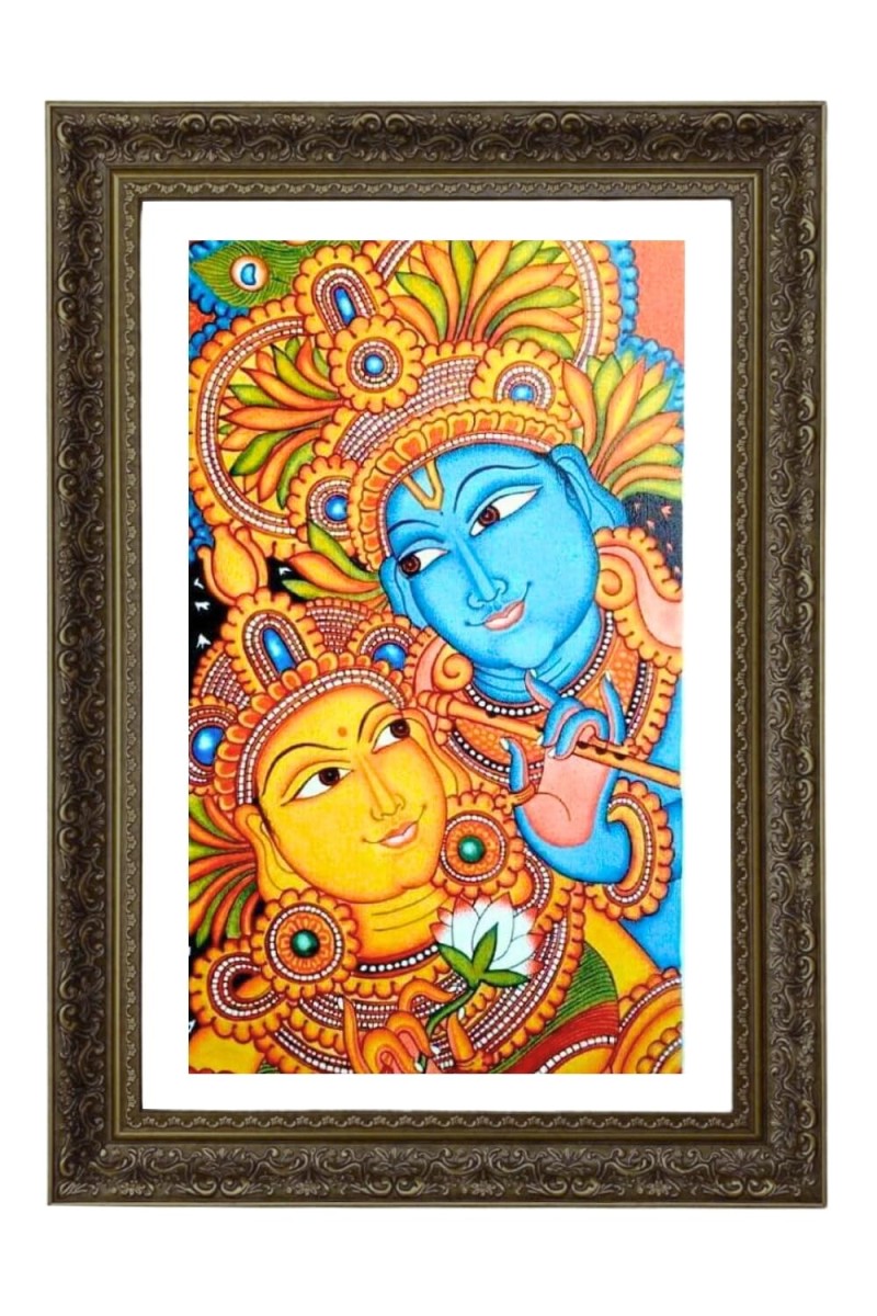 Vertical16X24 Inches Frame Big Photo Frame - 20x28 Inches For Home,Temple & Office Decoration (F10872)