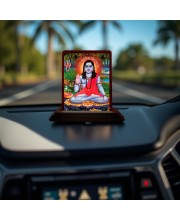 Car Desk/Table Top Gorakhnath Ji Wooden Photo Stand 3x4 Inches, Compact & Stylish Spiritual Display For Car, Home & Office (Pack Of 1) (F14134) Car Desk/Table Top Gorakhnath Ji Wooden Photo Stand 3x4 Inches, Compact & Stylish Spiritual Display For Car, Home & Office (Pack Of 1) (F14134)
