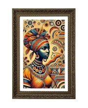 Vertical16X24 Inches Frame Big Photo Frame - 20x28 Inches For Home,Temple & Office Decoration (F10783)