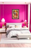 Lakshmi And Narayana Big Photo Frame - 20x28 Inches For Home,Temple & Office Decoration (F10707)