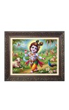 Little krishna Big Photo Frame - 18x22 Inches for Home,Temple & Office Decoration