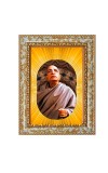 A.C. Bhaktivedanta Swami Prabhupada Spiritual Guru Digital Photo In Designer Frame, Size 8x12 Inch | Hindu Religious Picture For Home Temple, Office & Gift | Wall Art & Pooja Decor (F10498)