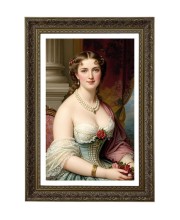 Eugene De Blaas Big Photo Frame - 20x28 Inches For Home,Temple & Office Decoration (F11070)