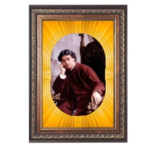 Swami Vivekananda Spiritual Guru Digital Photo In Designer Frame, Size 14x18 Inch | Hindu Religious Picture For Home Temple, Office & Gift | Wall Art & Pooja Decor (F10477) Swami Vivekananda Spiritual Guru Digital Photo In Designer Frame, Size 14x18 Inch | Hindu Religious Picture For Home Temple, Office & Gift | Wall Art & Pooja Decor (F10477)