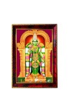 Goddess Meenakshi Photo Frame For Wall & Table | 7x9 Inch Golden Cherry Finish | Decorative Goddess Meenakshi Photo Frame For Home, Office & Pooja Room (F11682)