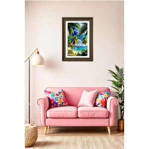 Vertical16X24 Inches Frame Big Photo Frame - 20x28 Inches For Home,Temple & Office Decoration (F10866)