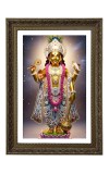 Lord Vishnu Big Photo Frame - 20x28 Inches For Home,Temple & Office Decoration (F10757)