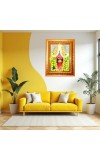 Joy Maa Tara Golden Designer Photo Frame | 10x14 Inch Religious Wall Hanging Frame For Home & Office Decoration | Hindu Deity Spiritual Gift Item