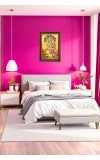 Lakshmi Narasimha. Big Photo Frame - 20x28 Inches For Home,Temple & Office Decoration (F10632)