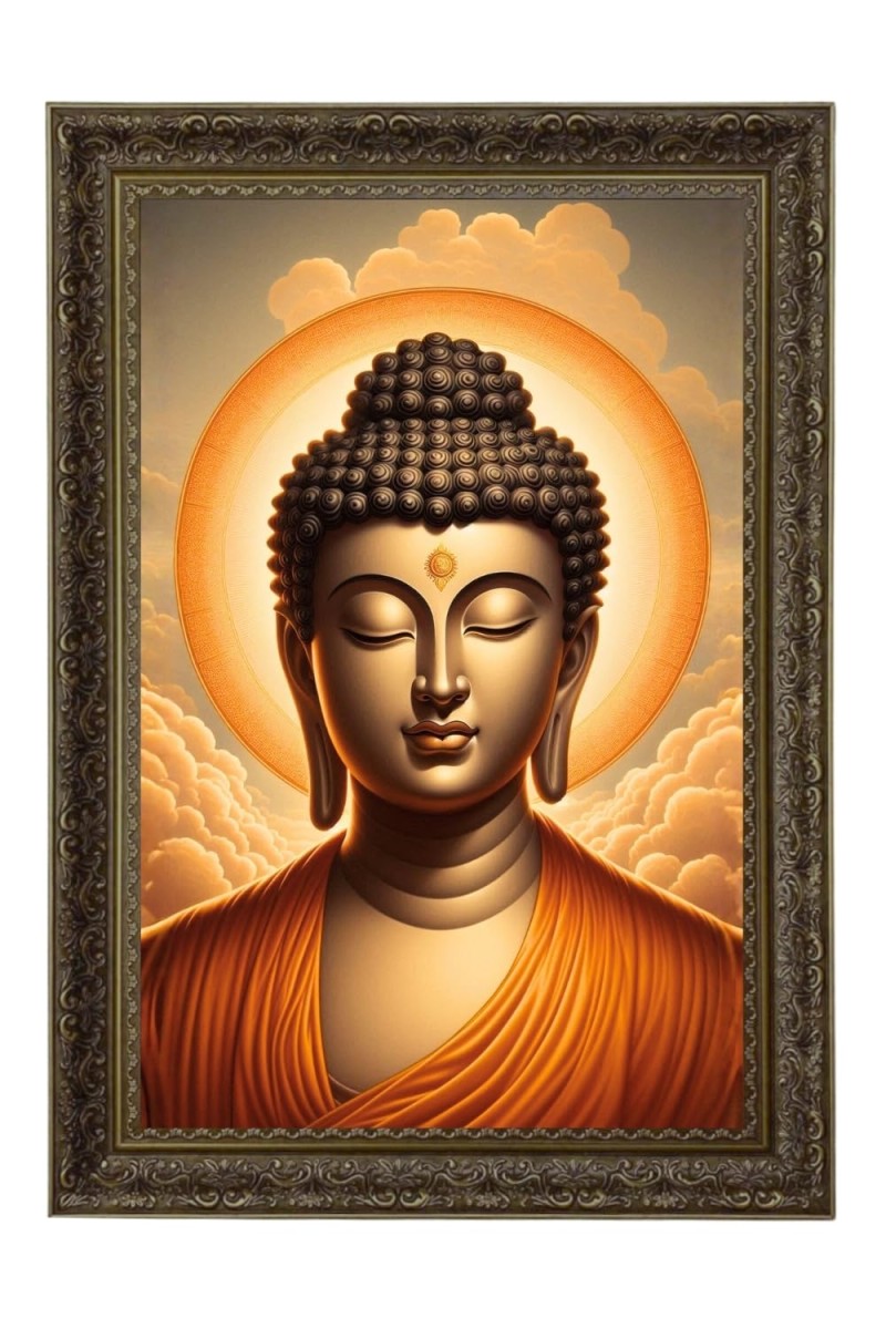 Vertical16X24 Inches Frame Big Photo Frame - 20x28 Inches For Home,Temple & Office Decoration (F10885)