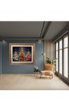 Goddess durga Big Photo Frame - M115-18x22 Inches for Home,Temple & Office Decoration