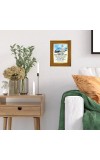 Buddha Photo Frame 10x14 Inches-Brown Wooden Frame For Home, Office & Temple Decoration And Gifting (F6312)