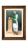 Sri Ramkrishna Big Photo Frame - 20x28 Inches For Home,Temple & Office Decoration (F11251)