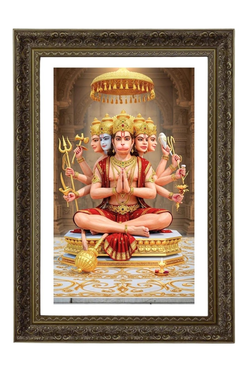 Vertical16X24 Inches Frame Big Photo Frame - 20x28 Inches For Home,Temple & Office Decoration (F10868)