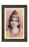 Divine Krishna Big Photo Frame - 20x28 Inches For Home,Temple & Office Decoration (F11082)