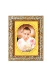 Mirra Alfassa Spiritual Guru Digital Photo In Designer Frame, Size 10x16 Inch | Hindu Religious Picture For Home Temple, Office & Gift | Wall Art & Pooja Decor (F10414)