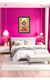 Cute Baby Krishna Big Photo Frame - 20x28 Inches For Home,Temple & Office Decoration (F10739)