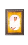 Mata Amritanandamayi Spiritual Guru Digital Photo In Designer Frame, Size 10x16 Inch | Hindu Religious Picture For Home Temple, Office & Gift | Wall Art & Pooja Decor (F10462)