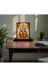 Car Desk/Table Top Lord Ram Wooden Photo Stand 3x4 Inches, Compact & Stylish Spiritual Display For Car, Home & Office (Pack Of 1) (F15178)
