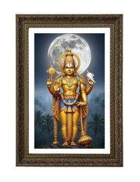 Lord Murugan Big Photo Frame - 20x28 Inches For Home,Temple & Office Decoration (F10653)