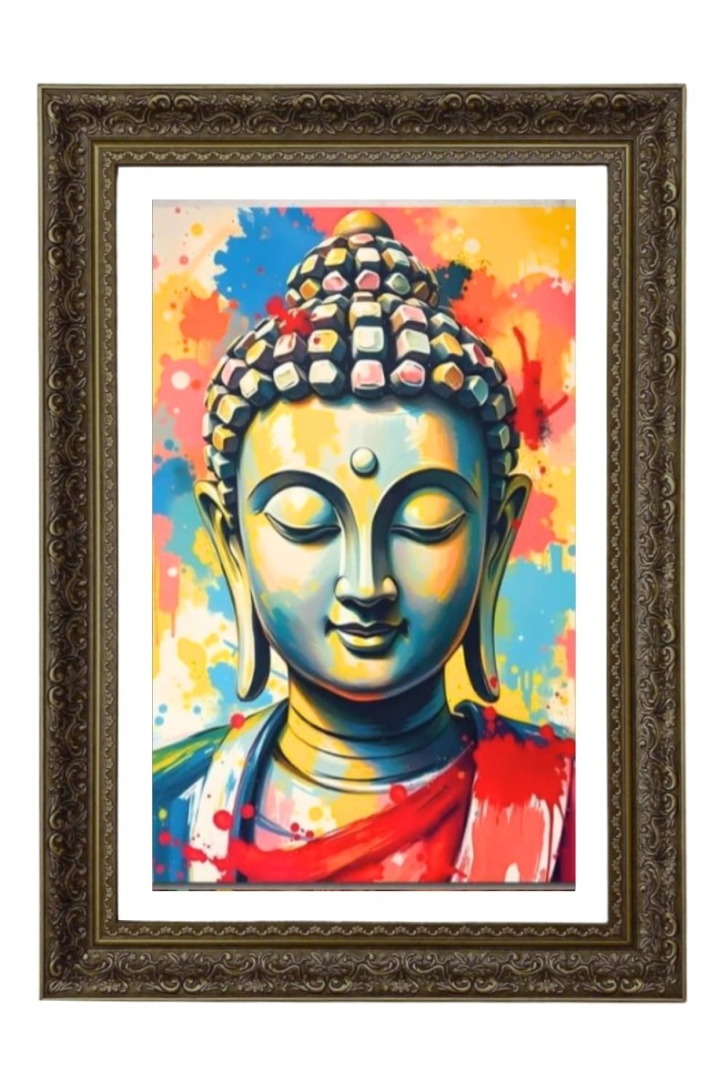 Vertical16X24 Inches Frame Big Photo Frame - 20x28 Inches For Home,Temple & Office Decoration (F10805)